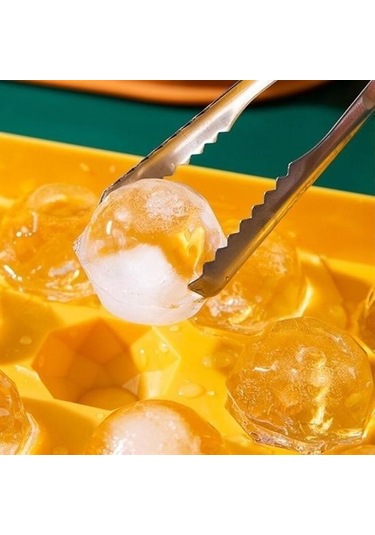 Buffer 13 Bölmeli Kristal Buz Yapma Kalıbı Beyaz