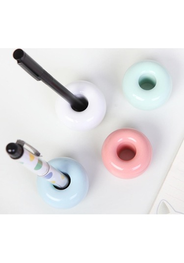 Beyaz Basit Tatlı Renk Japon Tarzı Seramik Malzeme Diş Fırçası Tabanı Kalem Rafı Beyaz