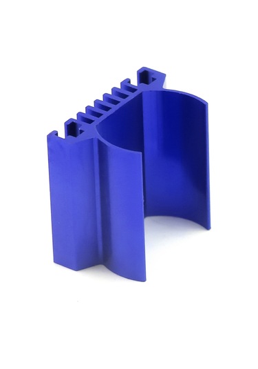 Dianziye Trax4 Ve Trax4-m 1/18 Rc Zırhlı Araçlar İçin Mavi Alüminyum 180 Motor Soğutma Radyatörü - Bjm401 Yükseltme Aksesuarı