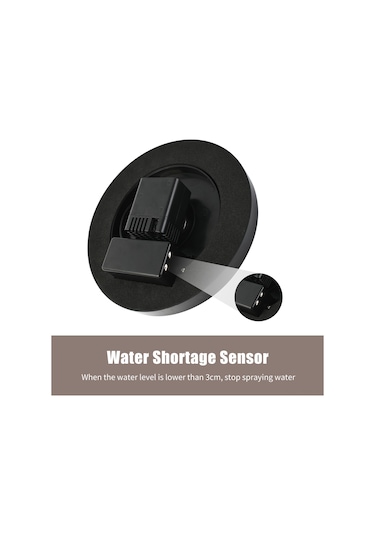 Geeksen 3.5w Güneş Enerjili Renkli Fıskiye, 1800mah Batarya, 6 Fıskiye Ani, 4 Çarpışma Önleyici Çubuk, Ip68 Su Geçirmez, 7 Led Işık