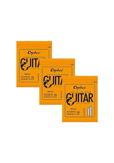 Orphee Nx35 Model Klasik Gitar Tel Seti-Pena