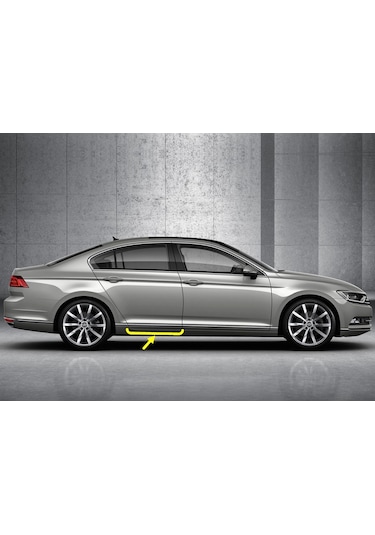 VW Passat B8 2015-19 Sağ Arka Kapı Bandı Çıtası Kromaj 3G0853334A