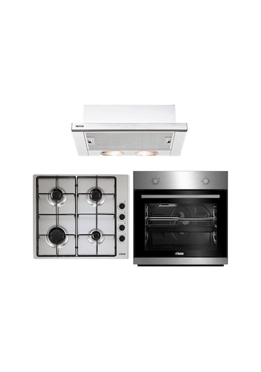 Altus ALA 132 I - ALA 182 GID - AL 37 I Inox Ankastre Set