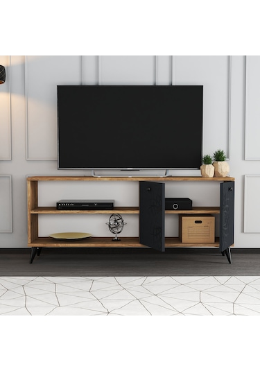 Moxen Mobilya TY2 Desenli Raflı Tv Ünitesi