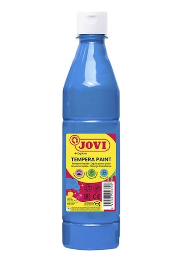 Jovı 506 Guaj Boya 500ml Açık Mavi Çok Renkli