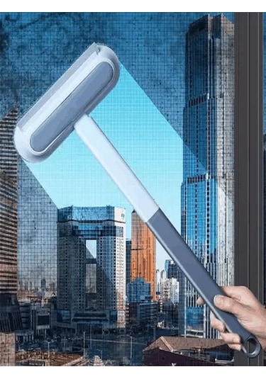 Pencere Temizleme Sileceği Cam Silme Aparatı Çift Taraflı Ürün