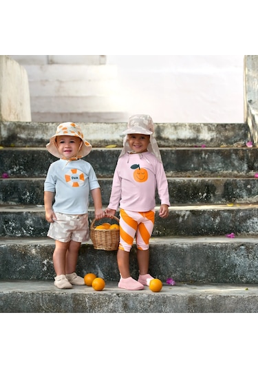 Lassig Bucket Hat Uv Korumalı Şapka Orange Sea Salt Turuncu