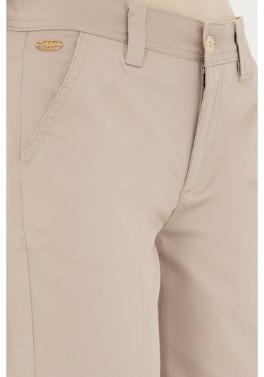 U.s. Polo Assn. Kadın Taş Şort / Bermuda 50281722-vr049 TAŞ Taş