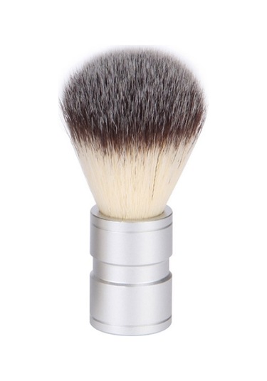 Sones Paslanmaz Çelik Hayvan Kılı Sakal Fırçası Manuel Karıştırma Ve Köpürtme Tıraş Aleti, Özellikler: Tek Fırça