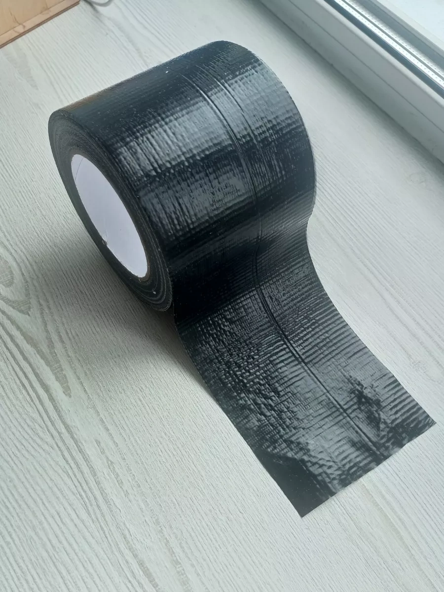 Siyah Donatılmış Suya Dayanıklı Geniş Tamir Bandı 240039464