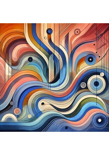 İskandinav Soyut Tablo Set Çerçevesiz 50x50cm Pvc Tablo 4'lü Set 007 Her Bir Tablo 50x50cm Büyüklüğündedir.