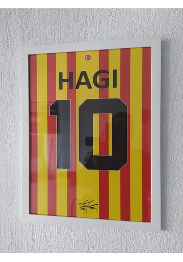 21x30 Cm Hagi Forma Tasarımlı Poster Tablo Çerçeve 2 Mm Camlı