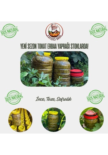 Tokat Salamura Asma Yaprağı 3 Kg.