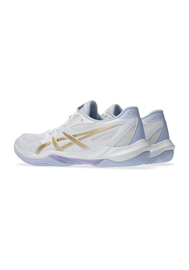 Asics Gel-rocket 12 Kadın Offwhite Voleybol Ayakkabısı 1072a119-102 Beyaz