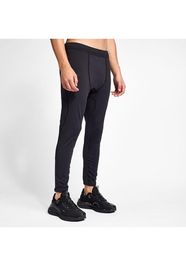 Lescon 25b-1006 Erkek Koşu Tayt SiYAH Siyah