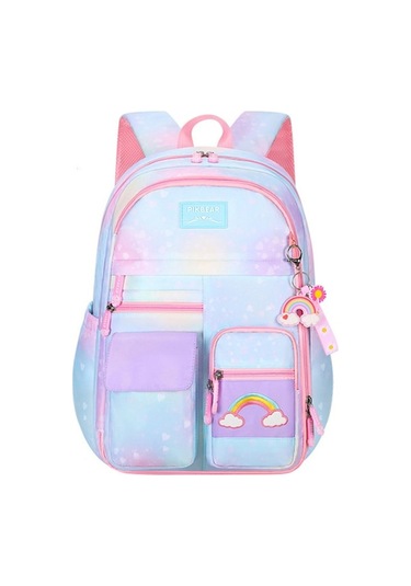 Sırt Çantası, Hafif Ve Sevimli, Mavi Büyük Boy Çok Renkli Çok Renkli
