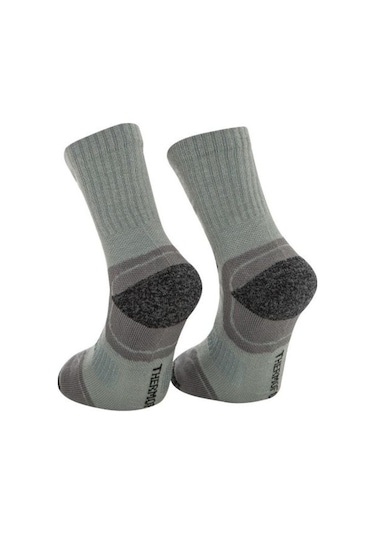 Thermoform Running Çocuk Çorap Gri Çok Renkli