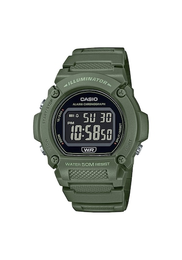 Casio W-219hc-3bvdf Kol Saati Metalik
