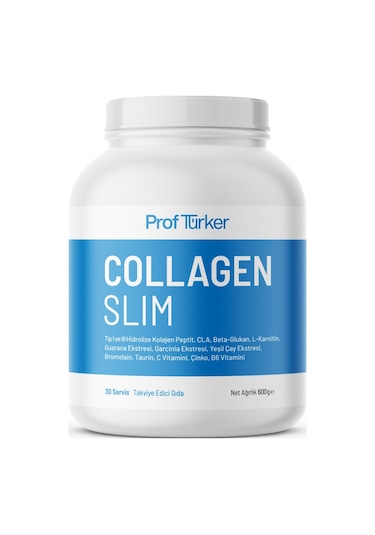 Proftürker Collagen Slim 600 G- Kolajen İçeren Diyet Takviyesi