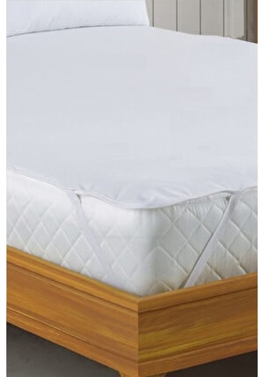 Altın Karma Bebe Alez 50x90 Cm Sıvı Geçirmez Pamuk Yatak Koruyucu Alez Beyaz