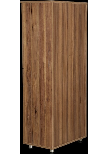 Çok Amaçlı Dolap 150 cm Hard Parlak CARDEN Suntalem 4Raf 1Çekmece Kutuda sevk El Yapım Ahşap