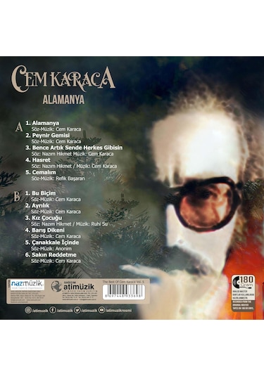 Cem Karaca - Alamanya Plak
