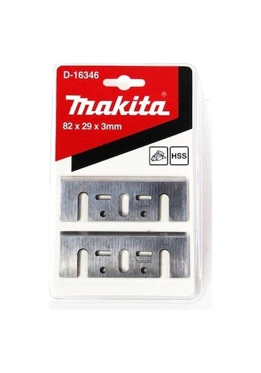 Makita D-16346 HSS Geniş Planya Bıçağı 2'li 82 MM