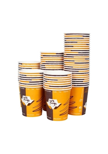 Karton Bardak 8 Oz 235ml - Sıcak Ve Soğuk Içecekler Için 100 Adet 100 Adet