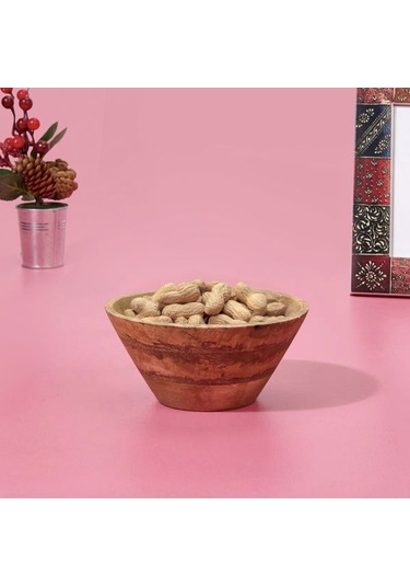 Excellent Houseware Mango Kase - Kahverengi - 15x6,5 Cm Kahverengi