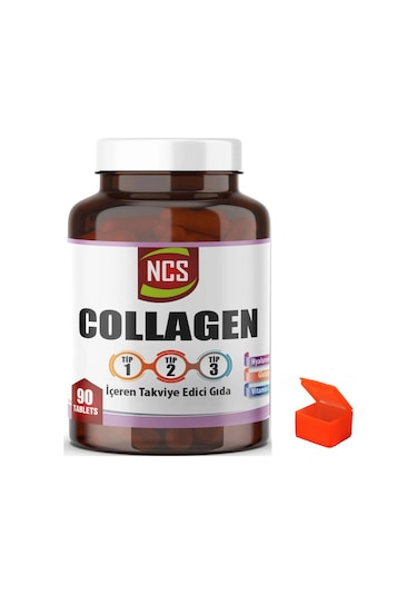 Ncs Hidrolize Collagen Type 1-2-3 Vitamin C 90 Tablet + Hap Kutusu
