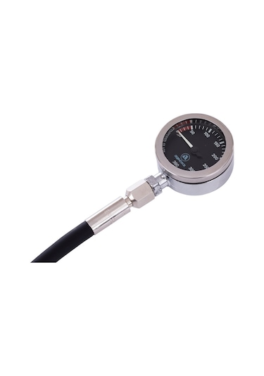 Apeks Tek Gauge Hortumlu Manometre Çok Renkli