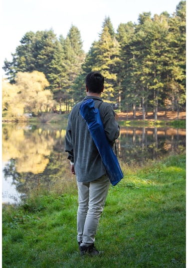 Exent Rejisör Kamp Sandalyesi-katlanır Çantalı Piknik, Plaj, Balıkçı Sandalyesi-lacivert Black Siyah