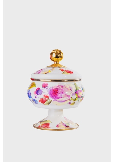 Miss Betty Rose Deluxe Ayaklı 18 Cm Emaye Şekerlik Miss--16895-4
