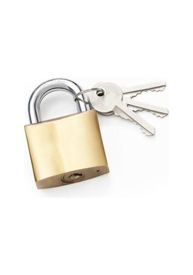 Sarı Asma Kilit 63 Mm