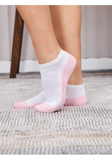 John Jeniford 7 Çift Kısa Çorap 219037816 Beyaz