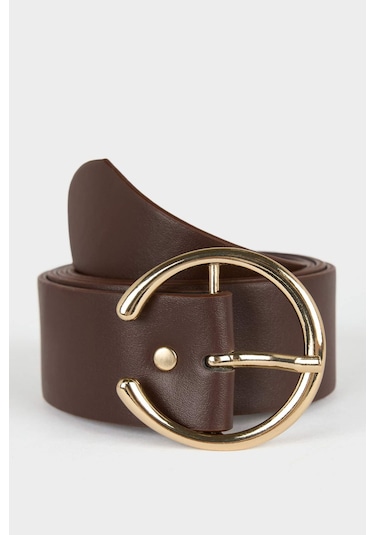 Defacto Kadın Büyük Toka Suni Deri Jean Kemeri F8369axnsbn66 Kahve Defacto Kadın Büyük Toka Suni Deri Jean Kemeri F8369axnsbn66 Kahve