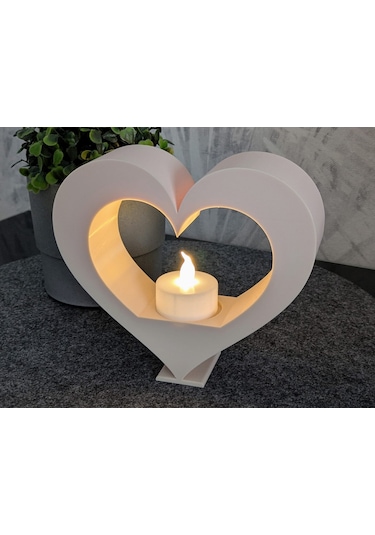 Kalpli Led Mumluk Tealight Uyumlu Dekoratif 3d Obje