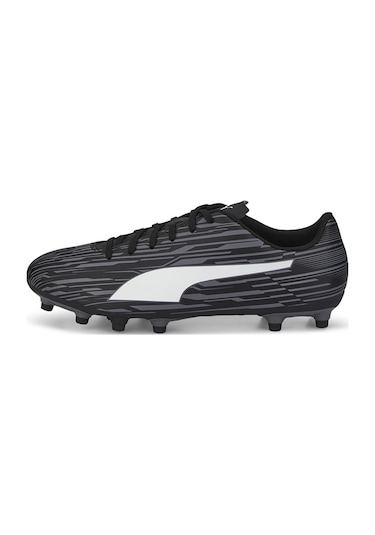 Puma 10657202 Rapido III Fg/Ag Erkek Futbol Ayakkabı Siyah