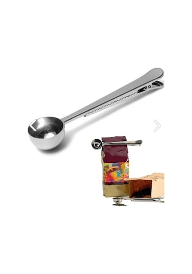 Epinox Kh17 Kahve Kaşığı Klipsli 17.5 Cm Gri