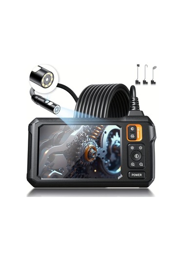 Xuweiwei Inskam 4 3 Ips Lcd Ekran Endoskop 8mm Tek Lens 8mm 39 37inch 2000mah Batarya Usb Uyumlu Oto Tamir Ve Tesisat İnceleme