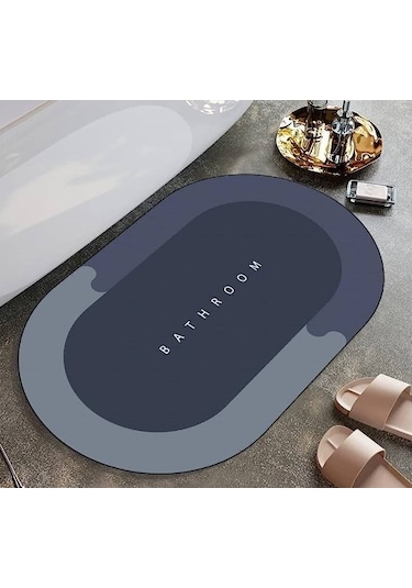 Süper Emıcı Banyo Paspası Çokrenkli