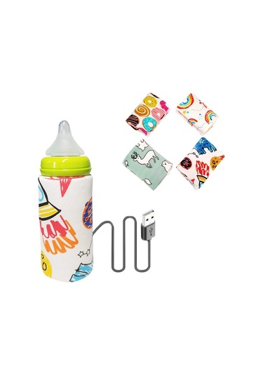 Süt Su Şişesi Isıtıcı Seyahat Arabası Yalıtımlı Bebek Biberon Isıtıcı Yenidoğan Bebek Taşınabilir Şişe Besleme Isıtıcıları