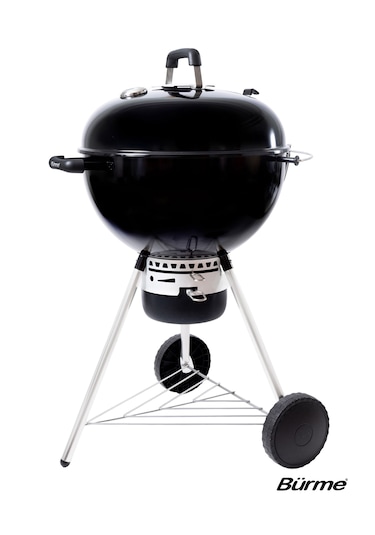 Partner 55.00 Black Profesyonel Kömürlü Barbekü Siyah