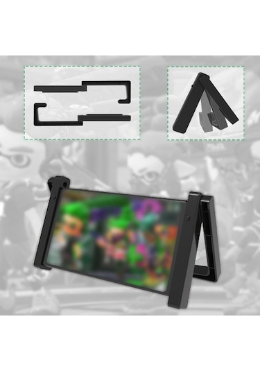 Voguecode Nintendo Switch Için Evrensel Iki-ın-bir Ayarlanabilir Araba Tutacağı Siyah Yok Havalandırma 8qy12w