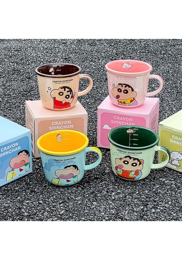 Geeroyoo Kadınlar İçin Sevimli Seramik Kupa, Kahve/çay İçmek, Ev Kullanıma Uygun, Hediye Hediyesi - Mavi 340ml Diğer