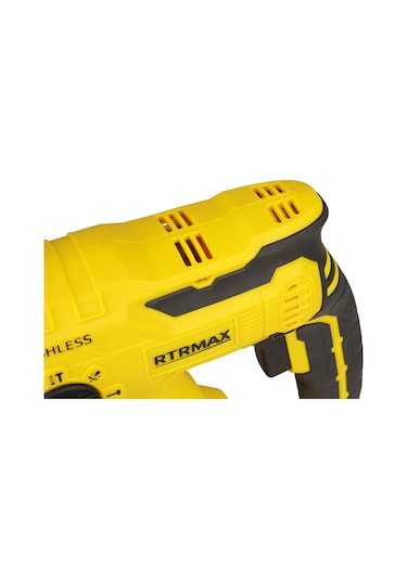 Rtrmax RTX2095 Şarjlı Sds Plus Kırıcı ve Delici Kömürsüz 2.2Jul 22mm 2x4 Ah Çift Akü X-Lion