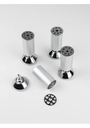 Ofk 8 Adet 105 Mm Metal Mobilya Ayaklığı 366599150 Siyah