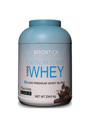 Sportica Nutrition Whey Protein Platinium Series 2340 Gr Çikolata