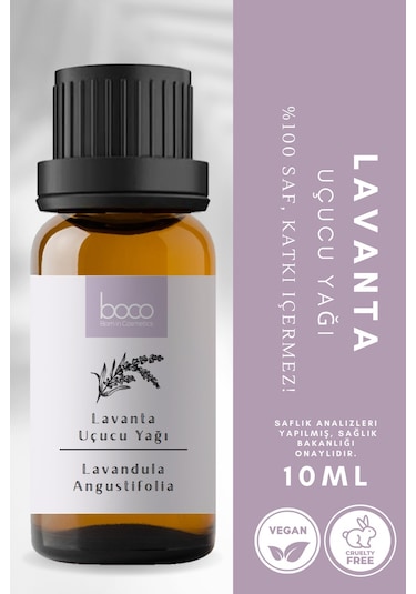 Boco Born In Cosmetics %100 Saf Lavanta Uçucu Yağı 10 ML