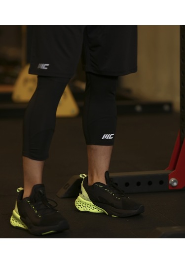 Musclecloth Training Erkek 3/4 Tayt Siyah SiYAH